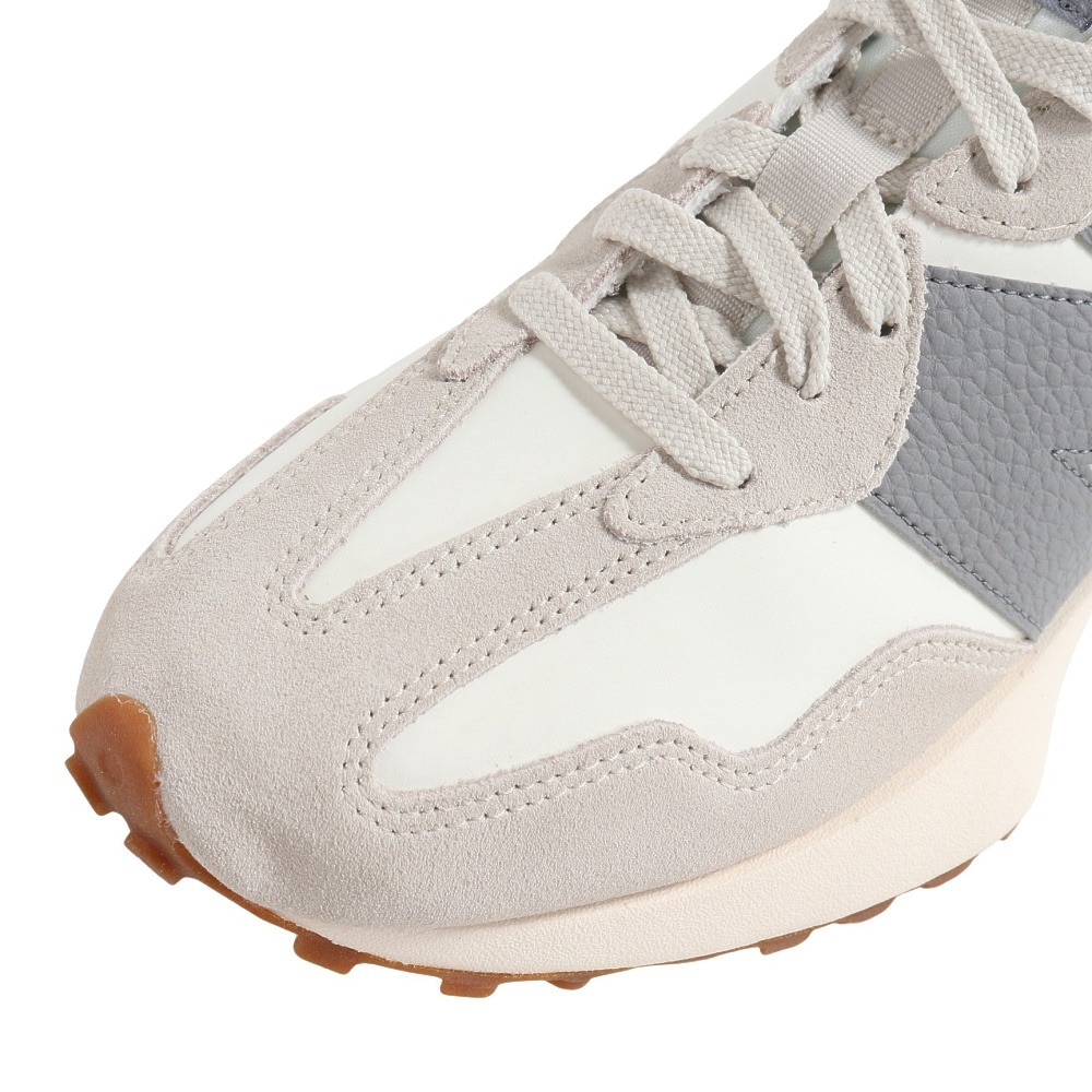 ニューバランス（new balance）（メンズ、レディース）スニーカー 327 U327 LT D ホワイト グレー カジュアル スポーツシューズ タウン 日常履き