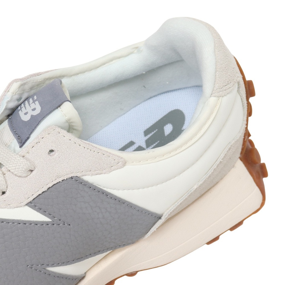 ニューバランス（new balance）（メンズ、レディース）スニーカー 327 U327 LT D ホワイト グレー カジュアル スポーツシューズ タウン 日常履き