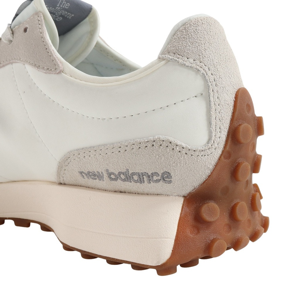 ニューバランス（new balance）（メンズ、レディース）スニーカー 327 U327 LT D ホワイト グレー カジュアル スポーツシューズ タウン 日常履き