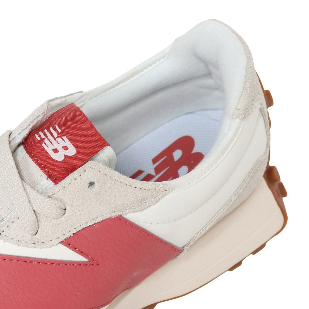 ニューバランス（new balance）（メンズ、レディース）スニーカー 327 U327 LV D ホワイト レッド カジュアル スポーツシューズ タウン 日常履き