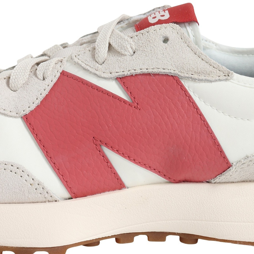 ニューバランス（new balance）（メンズ、レディース）スニーカー 327 U327 LV D ホワイト レッド カジュアル スポーツシューズ タウン 日常履き