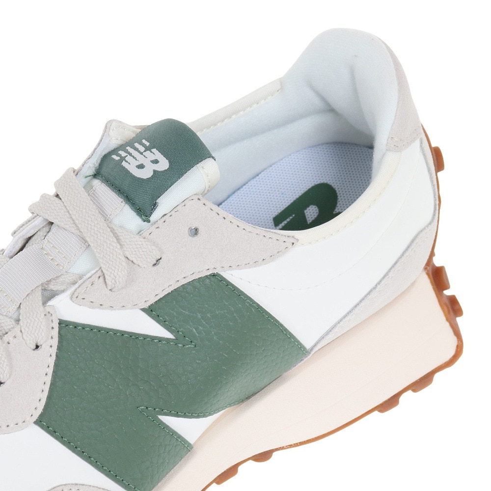 ニューバランス（new balance）（メンズ、レディース）スニーカー 327 U327 U327LX D ライトグレー グリーン スポーツ  カジュアル シューズ タウン 普段履き スポーツ用品はスーパースポーツゼビオ