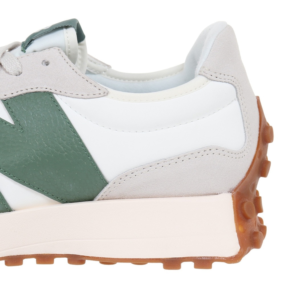 ニューバランス（new balance）（メンズ、レディース）スニーカー 327 U327 LX D ライトグレー グリーン スポーツ カジュアル シューズ タウン 普段履き