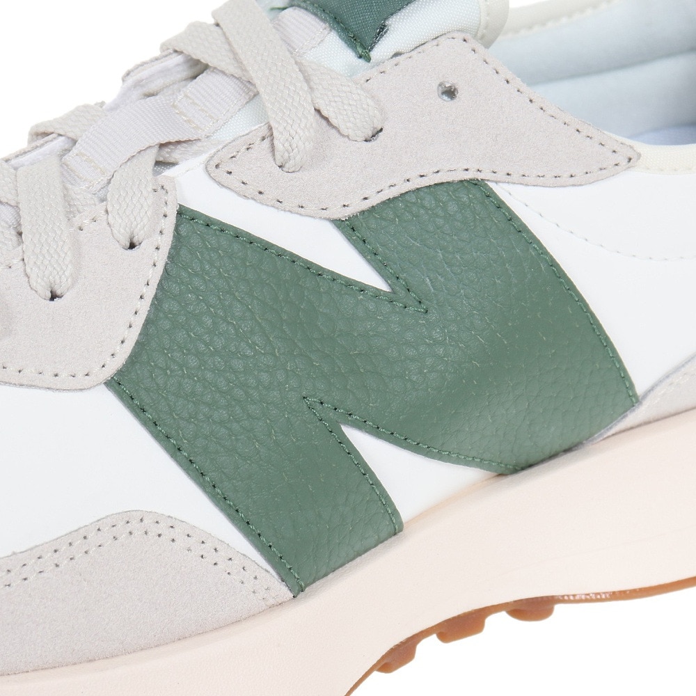 ニューバランス（new balance）（メンズ、レディース）スニーカー 327 U327 LX D ライトグレー グリーン スポーツ カジュアル シューズ タウン 普段履き