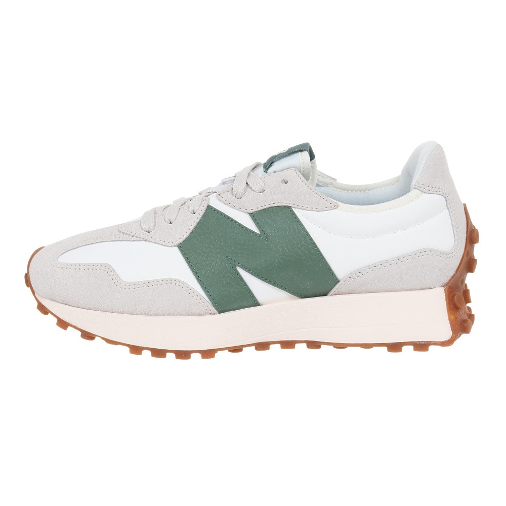 ニューバランス（new balance）（メンズ、レディース）スニーカー 327 U327 LX D ライトグレー グリーン スポーツ カジュアル シューズ タウン 普段履き