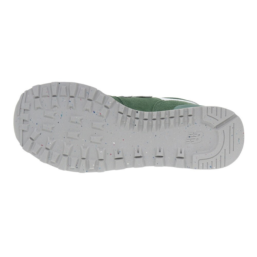 ニューバランス（new balance）（メンズ、レディース）スニーカー 574 U574 FGG D グリーン ホワイトカジュアル スポーツシューズ タウン 日常履き