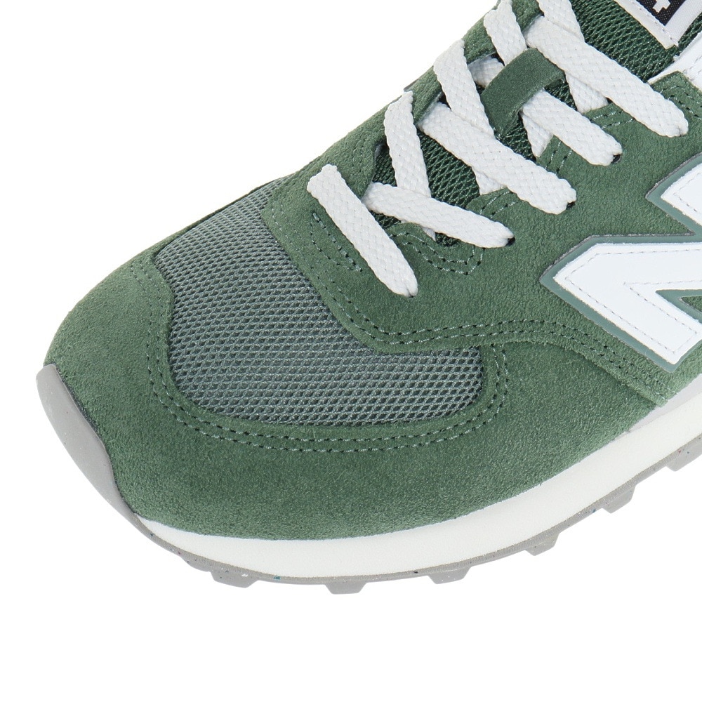 ニューバランス（new balance）（メンズ、レディース）スニーカー 574 U574 FGG D グリーン ホワイトカジュアル スポーツシューズ タウン 日常履き