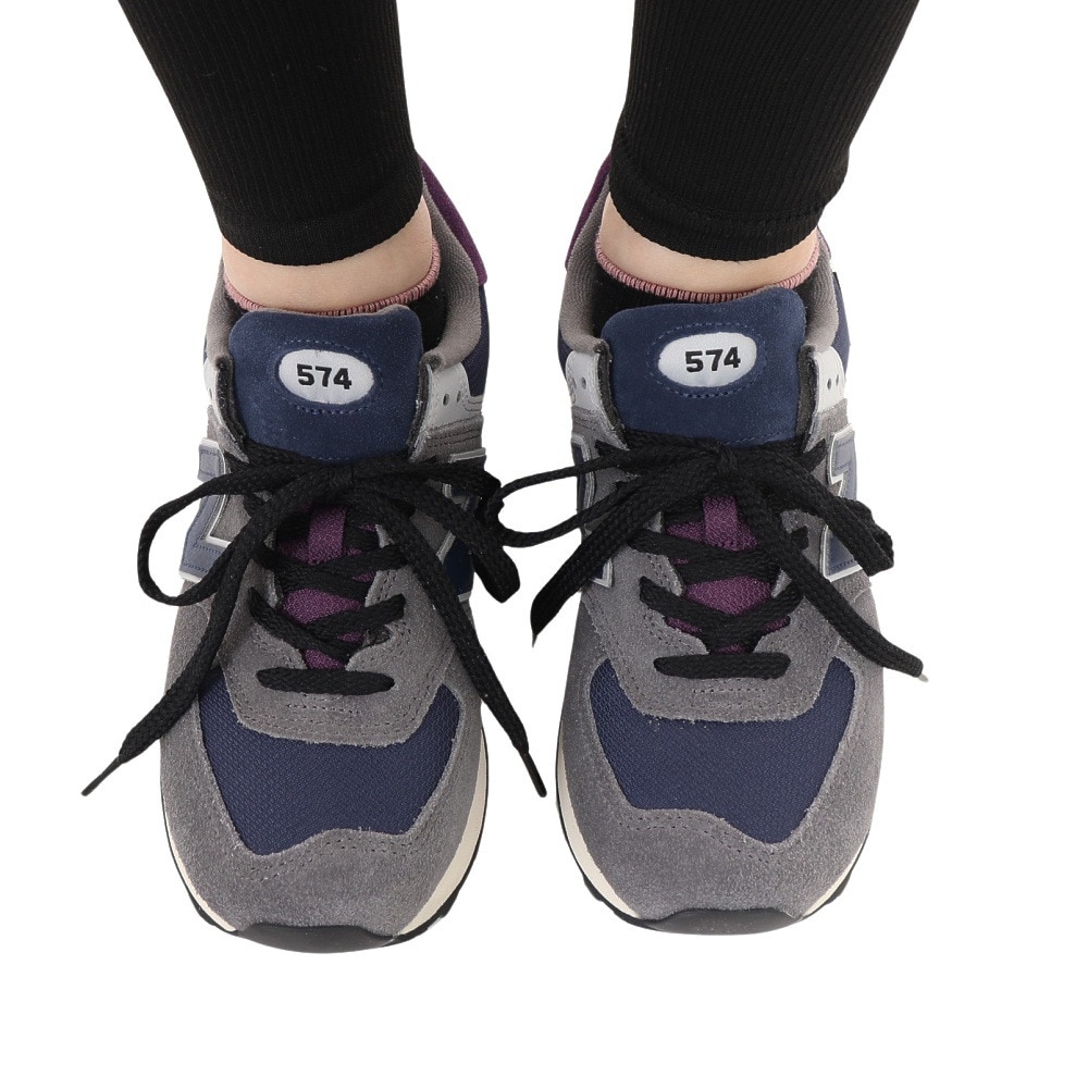 ニューバランス（new balance）（メンズ、レディース）スニーカー 574 U574 KGN Dスポーツシューズ