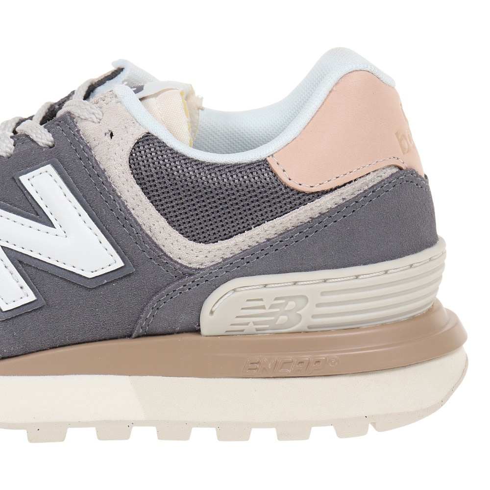 ニューバランス（new balance）（メンズ、レディース）スニーカー 574 U574LG DB D Legacy グレー ホワイト スポーツ カジュアル シューズ タウン 普段履き 