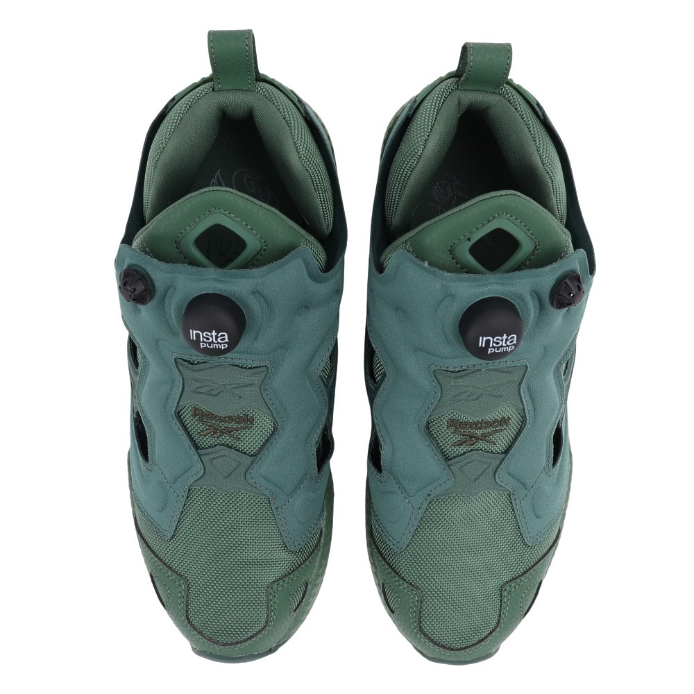 リーボック（REEBOK）（メンズ、レディース）スニーカー インスタポンプフューリー95 グリーン 100204316 スポーツシューズ タウン 街履き おしゃれ 旅行 