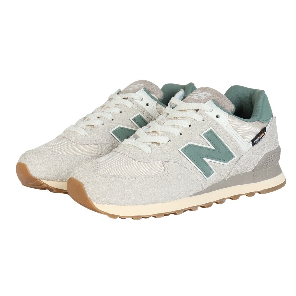 ニューバランス（new balance）（メンズ、レディース）スニーカー 574 ベージュ U574GDGD スポーツシューズ 靴