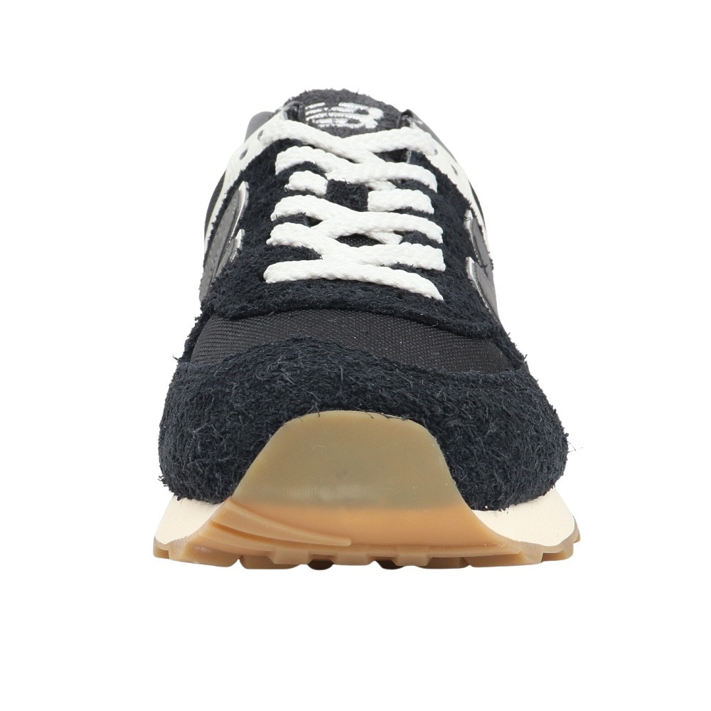 ニューバランス（new balance）（メンズ、レディース）スニーカー 574 ブラック U574RUSD スポーツシューズ 靴