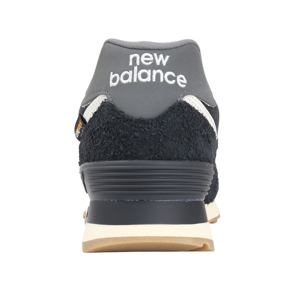 ニューバランス（new balance）（メンズ、レディース）スニーカー 574 ブラック U574RUSD スポーツシューズ 靴