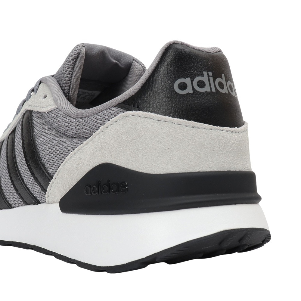 アディダス（adidas）（メンズ）スニーカー スポーツシューズ ラン 60s 4.0 グレー JR6624 スポーツ カジュアルシューズ