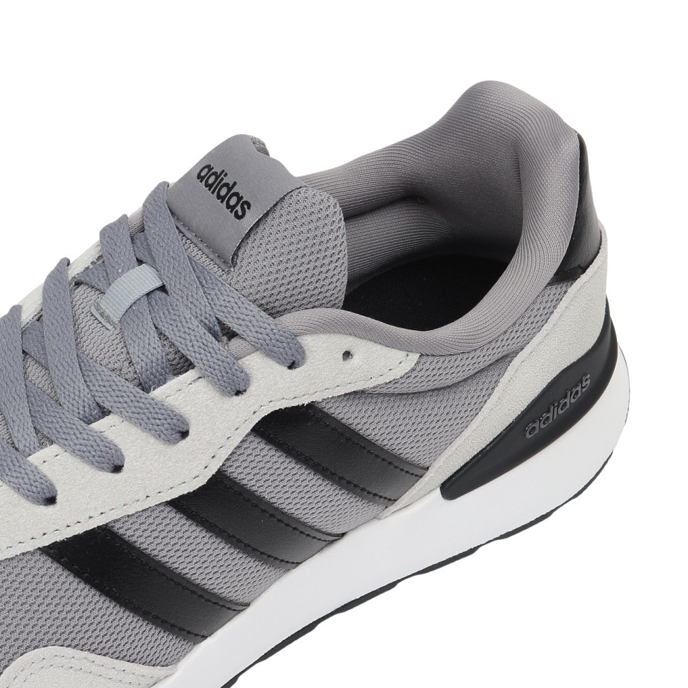 アディダス（adidas）（メンズ）スニーカー スポーツシューズ ラン 60s 4.0 グレー JR6624 スポーツ カジュアルシューズ