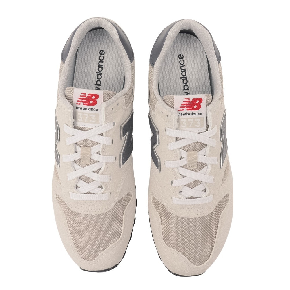 ニューバランス（new balance）（メンズ、レディース）スニーカー スポーツシューズ 373 オフホワイト ML373XF2 D カジュアルシューズ 