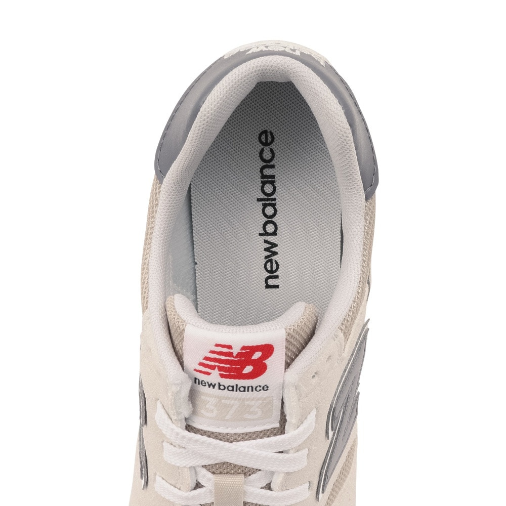 ニューバランス（new balance）（メンズ、レディース）スニーカー スポーツシューズ 373 オフホワイト ML373XF2 D カジュアルシューズ 