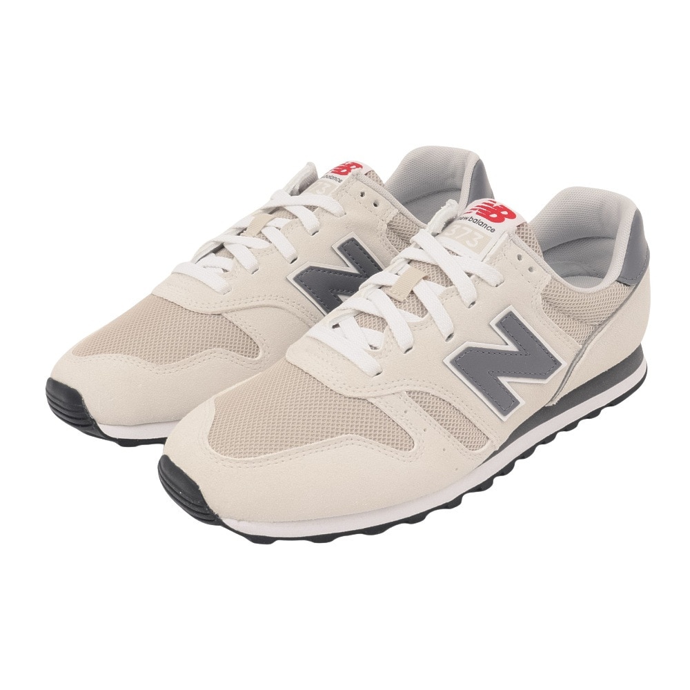 ニューバランス（new balance）（メンズ、レディース）スニーカー スポーツシューズ 373 オフホワイト ML373XF2 D カジュアルシューズ 