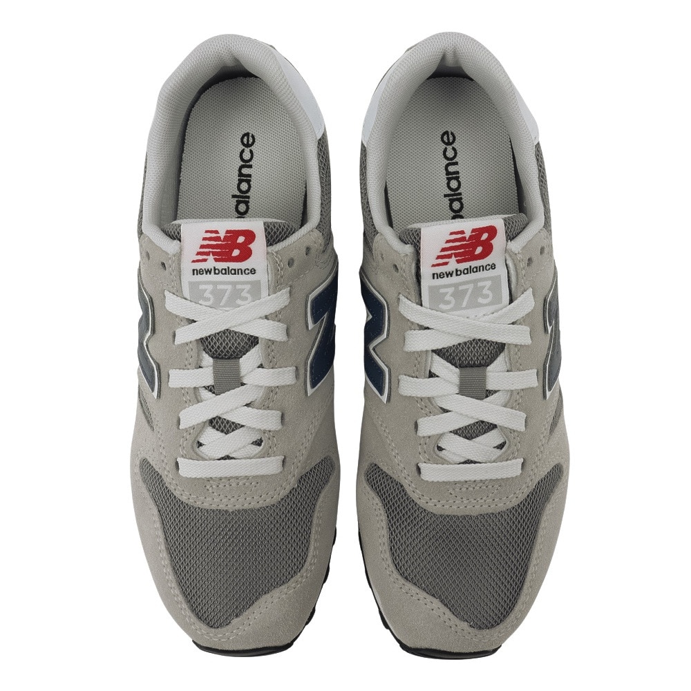 ニューバランス（new balance）（メンズ、レディース）スニーカー スポーツシューズ 373 グレー ML373XH2 D カジュアルシューズ