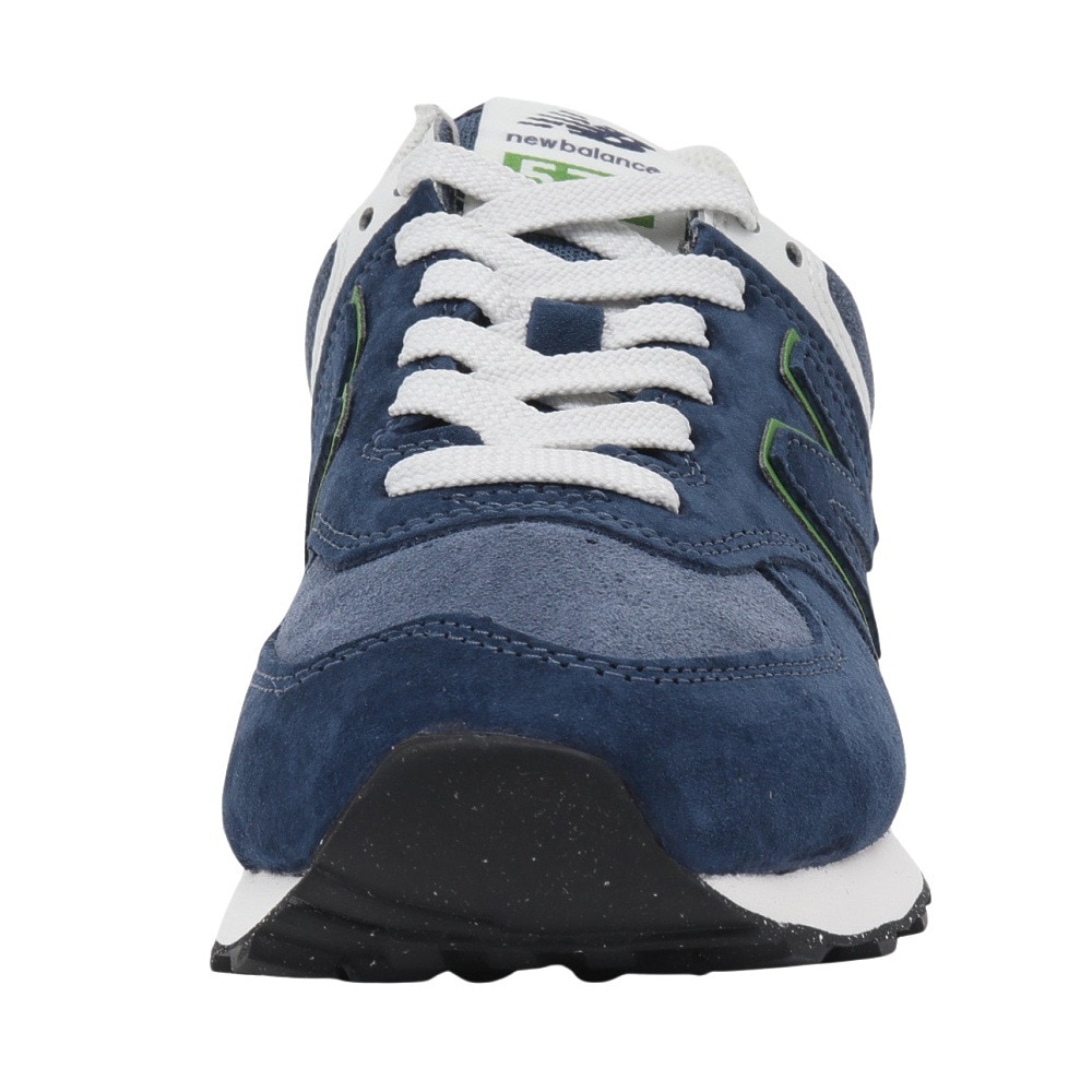 ニューバランス（new balance）（メンズ、レディース）スニーカー スポーツシューズ 574 ネイビー U574QBL D カジュアルシューズ