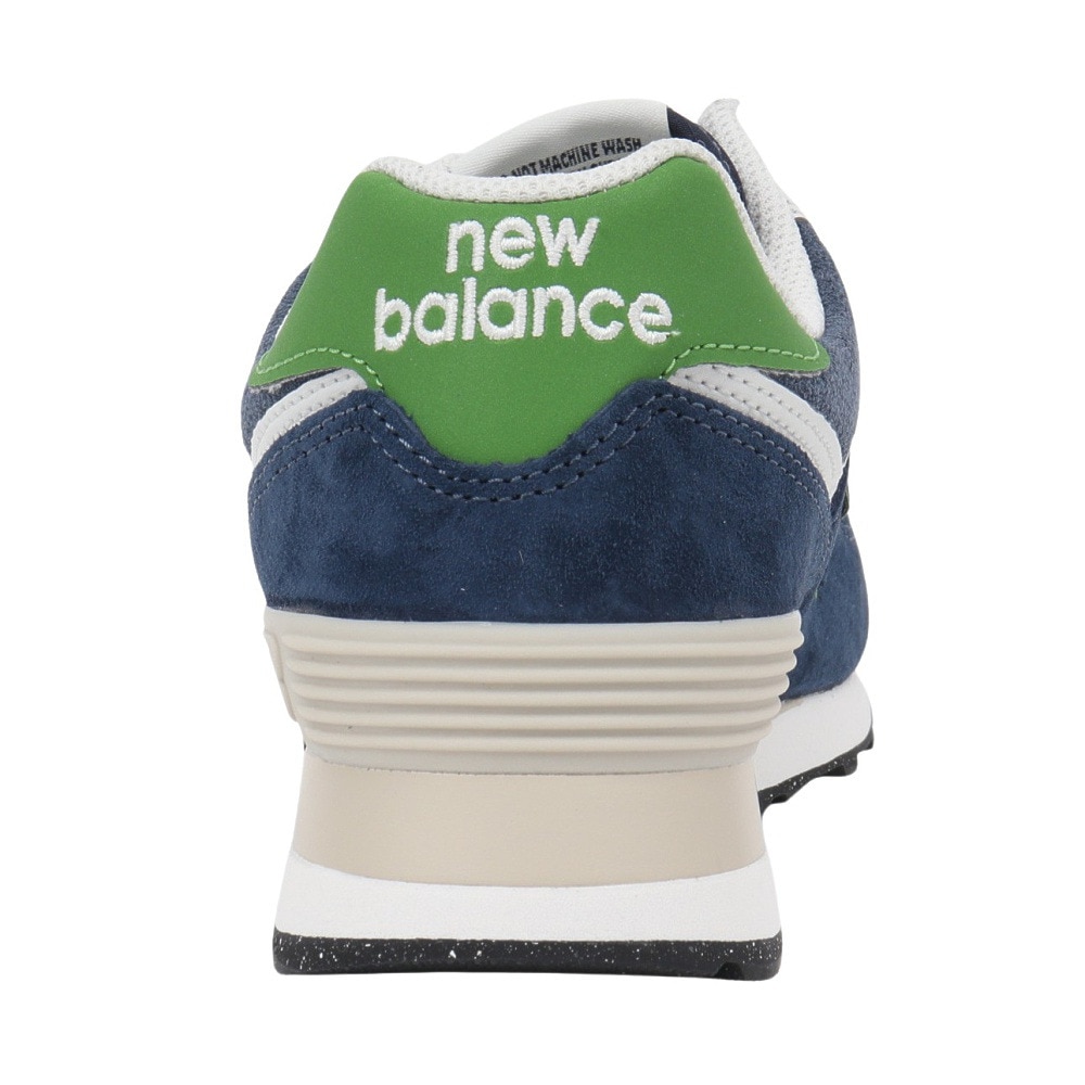 ニューバランス（new balance）（メンズ、レディース）スニーカー スポーツシューズ 574 ネイビー U574QBL D カジュアルシューズ