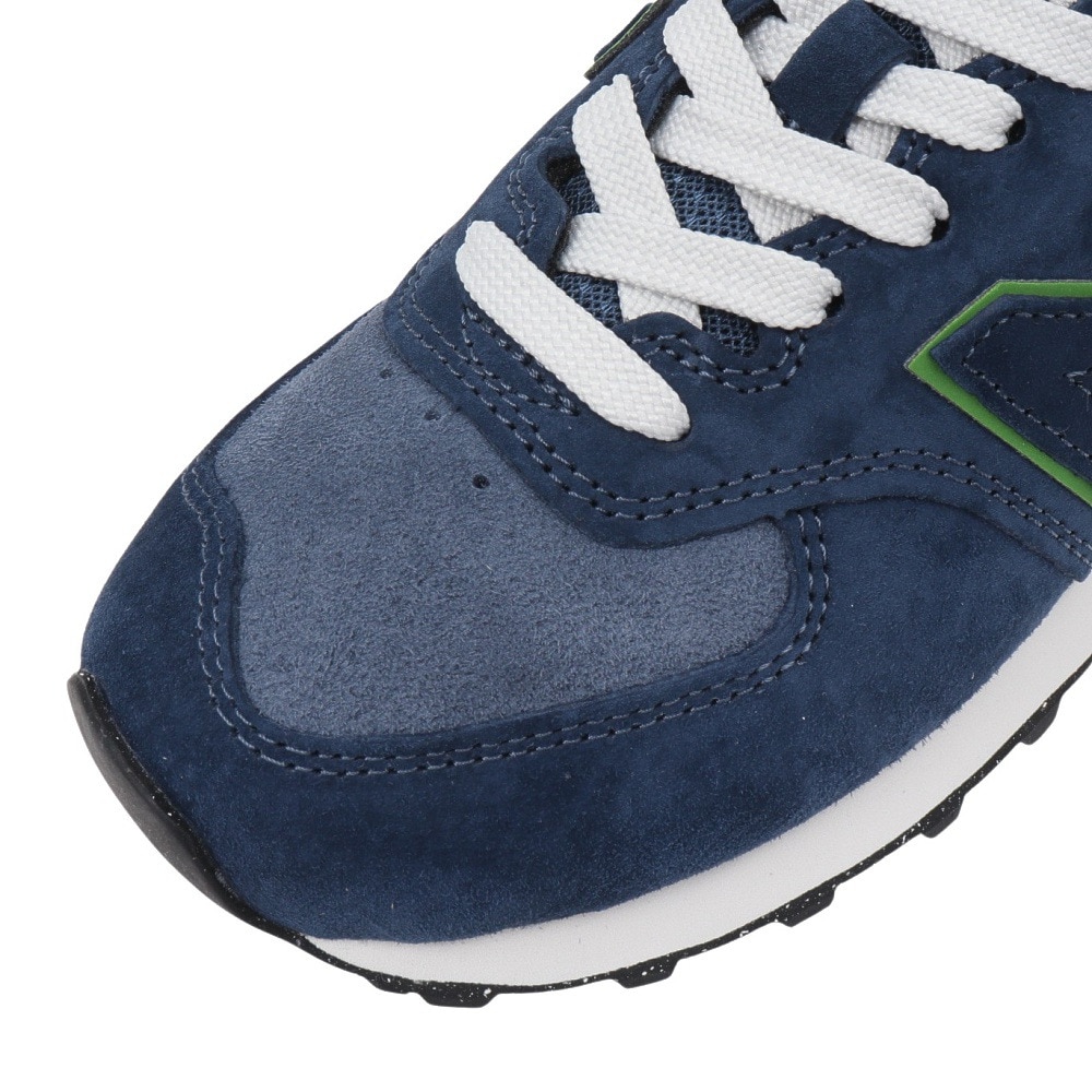ニューバランス（new balance）（メンズ、レディース）スニーカー スポーツシューズ 574 ネイビー U574QBL D カジュアルシューズ