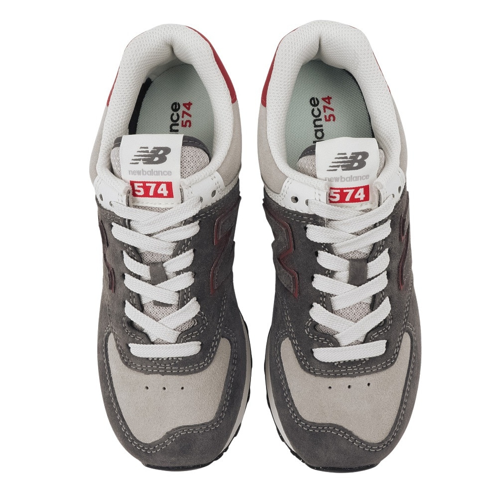 ニューバランス（new balance）（メンズ、レディース）スニーカー スポーツシューズ 574 レガシー グレー U574QGY D カジュアルシューズ