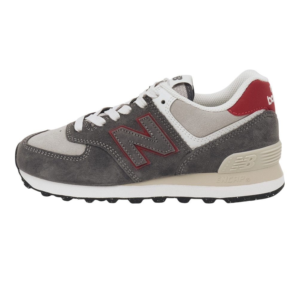 ニューバランス（new balance）（メンズ、レディース）スニーカー スポーツシューズ 574 レガシー グレー U574QGY D カジュアルシューズ