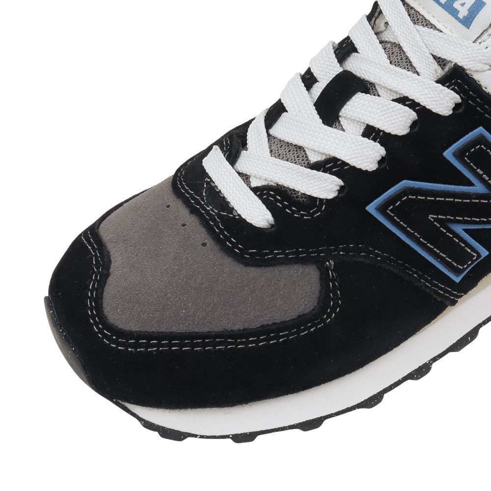 ニューバランス（new balance）（メンズ、レディース）スニーカー スポーツシューズ 574 ブラック U574QRB D カジュアルシューズ