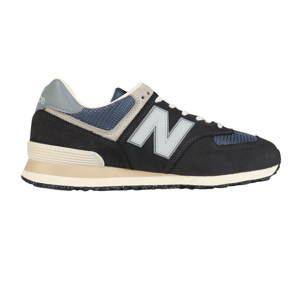 ニューバランス574 566 27cm ブラック ネイビー ニューバランス New Balance レディース スニーカー ML574 (ネイビー