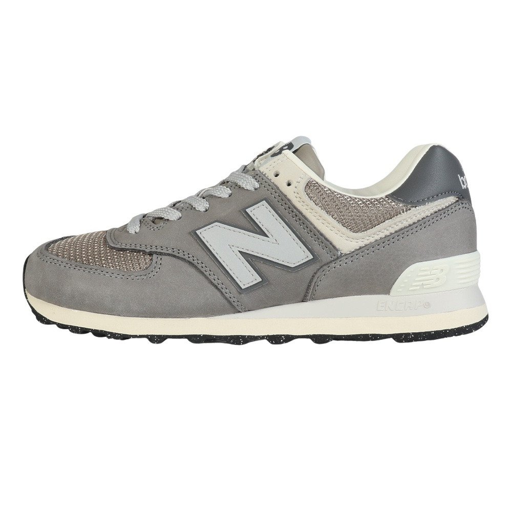 ニューバランス（new balance）（メンズ、レディース）スニーカー スポーツシューズ 574 グレー U574SNVD カジュアルシューズ スエード