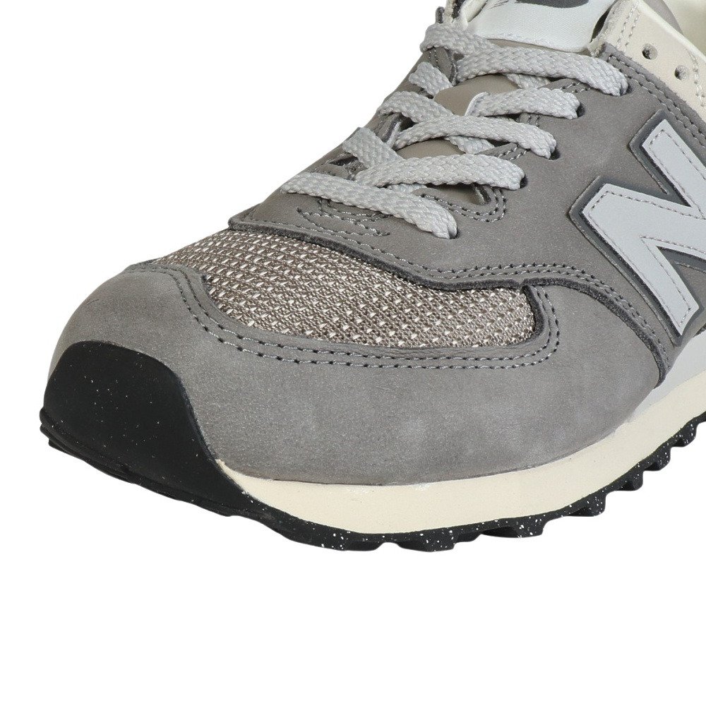 ニューバランス（new balance）（メンズ、レディース）スニーカー スポーツシューズ 574 グレー U574SNVD カジュアルシューズ スエード
