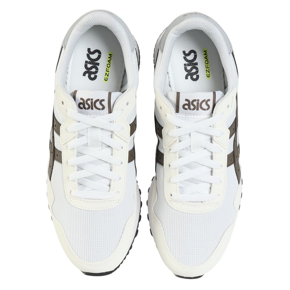 アシックス（ASICS）（メンズ、レディース）スニーカー スポーツシューズ タイガーランナー 2 ホワイト ブラウン 1203A612.102 カジュアル シューズ