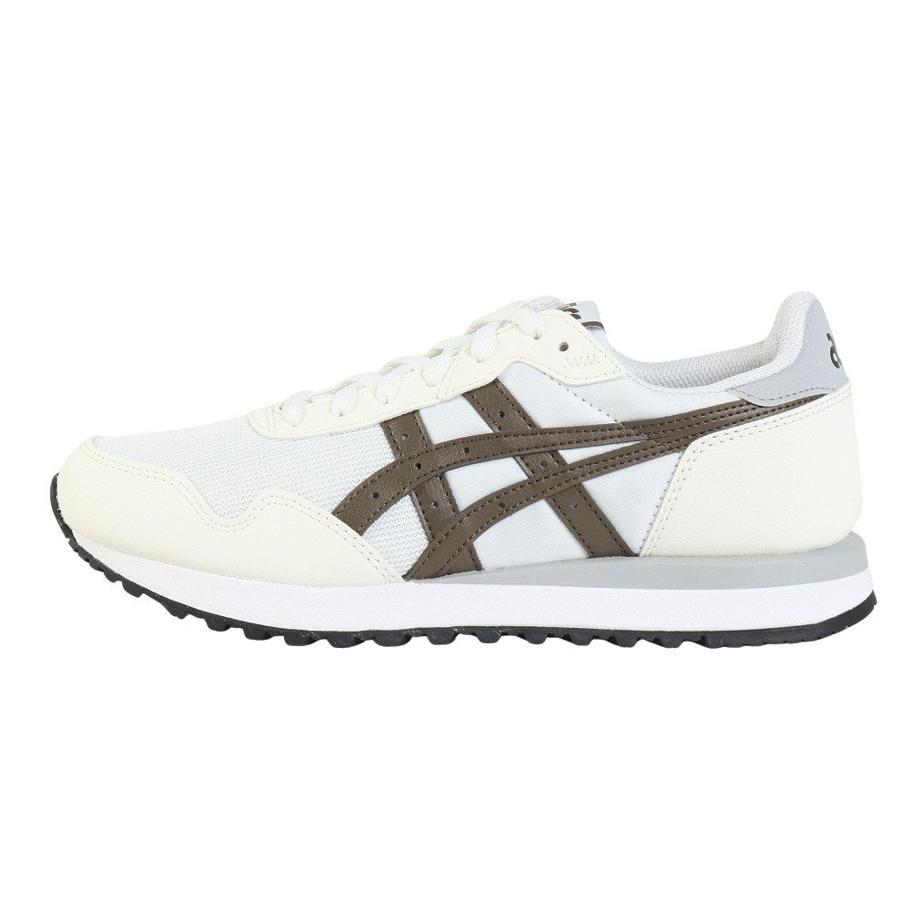 アシックス（ASICS）（メンズ、レディース）スニーカー スポーツシューズ タイガーランナー 2 ホワイト ブラウン 1203A612.102 カジュアル シューズ