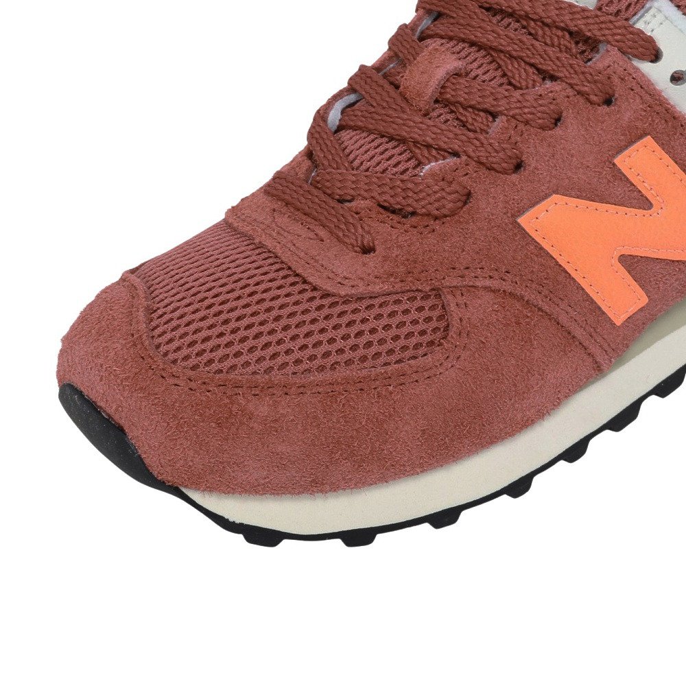 ニューバランス（new balance）（メンズ、レディース）スニーカー スポーツシューズ 574 レッド U5747FE D