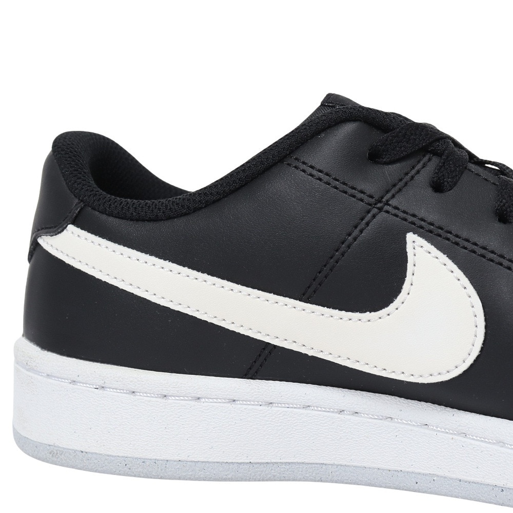 ナイキ（NIKE）（メンズ）スニーカー コート ロイヤル 2 NN ブラック ホワイト DH3160-001 スポーツシューズ  シンプル リサイクル 通学 学生 カジュアル