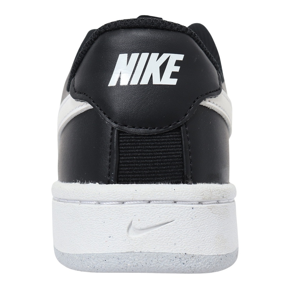 ナイキ（NIKE）（メンズ）スニーカー コート ロイヤル 2 NN ブラック ホワイト DH3160-001 スポーツシューズ  シンプル リサイクル 通学 学生 カジュアル