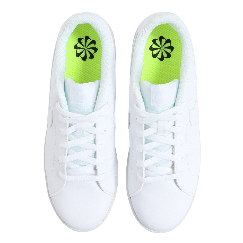 ナイキ（NIKE）（メンズ）スニーカー コート ロイヤル 2 NN ホワイト DH3160-100 スポーツシューズ シンプル リサイクル 通学 学生 カジュアル