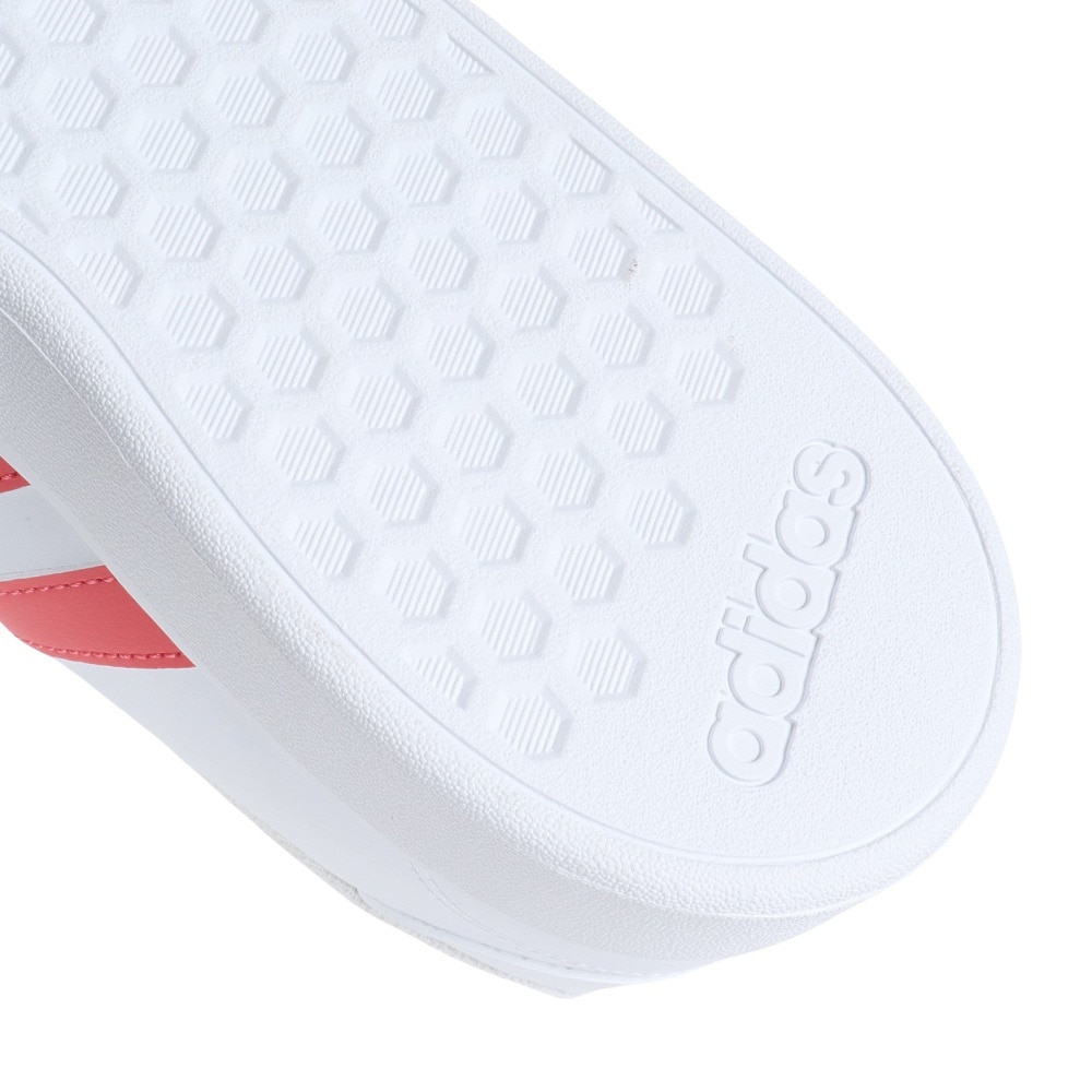 アディダス（adidas）（メンズ）スニーカー グランドコートベース2.0M ホワイト ID3021 カジュアル スポーツシューズ クラシカル 部活 通学 運動