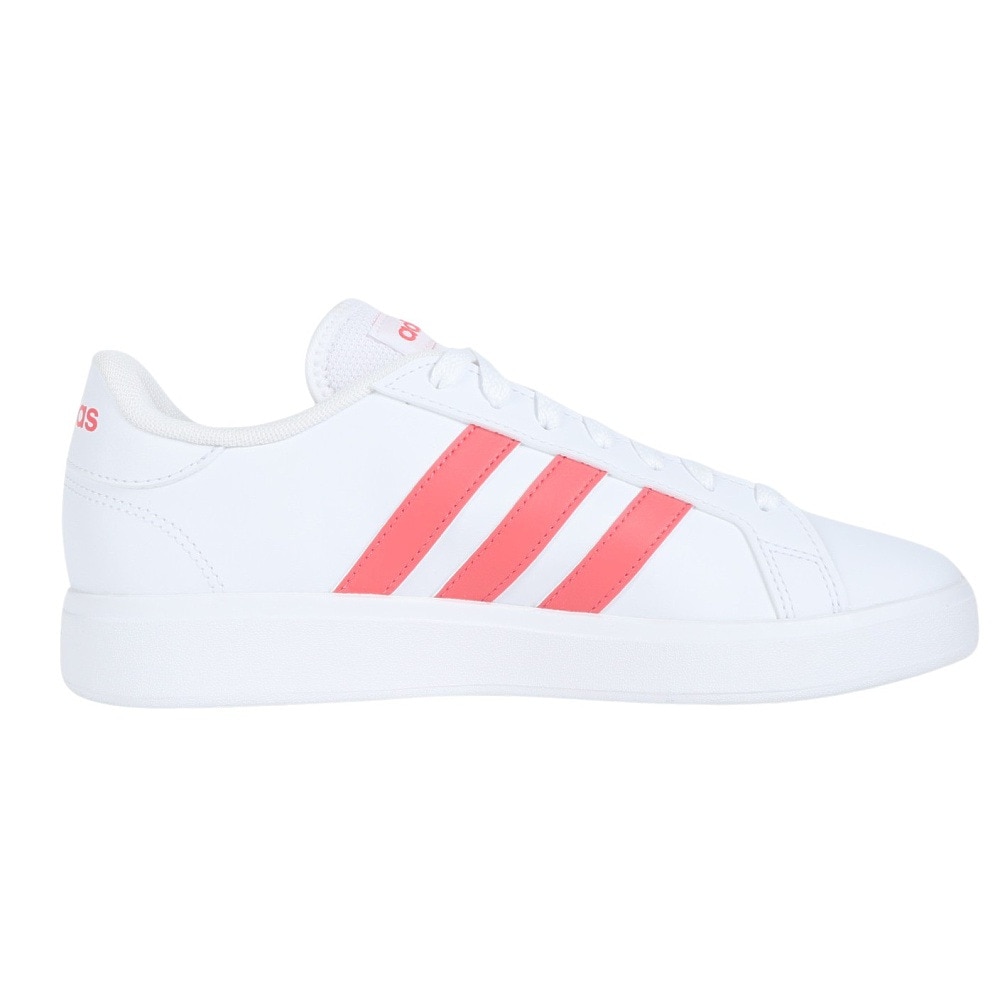 アディダス（adidas）（メンズ）スニーカー グランドコートベース2.0M ホワイト ID3021 カジュアル スポーツシューズ クラシカル 部活 通学 運動