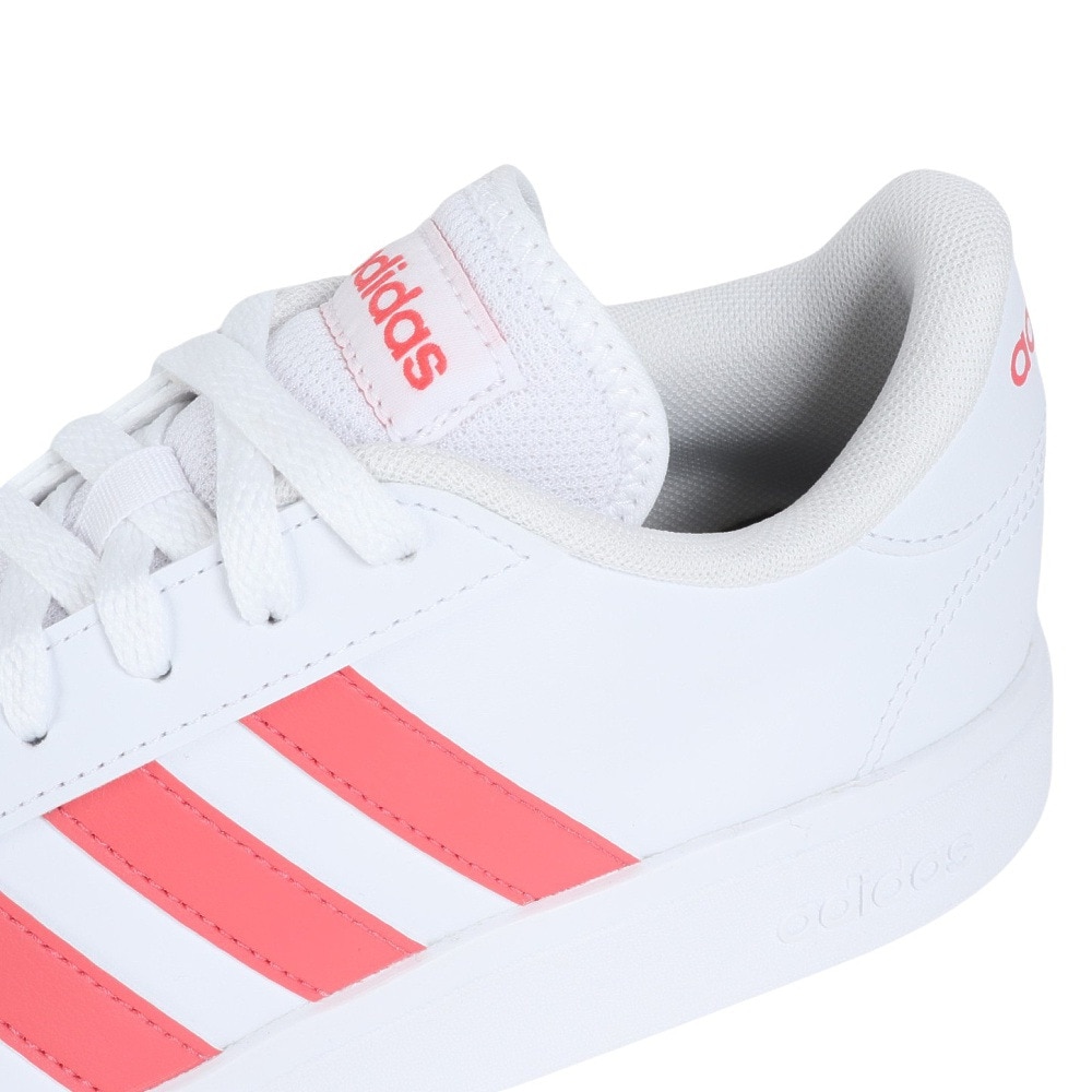 アディダス（adidas）（メンズ）スニーカー グランドコートベース2.0M ホワイト ID3021 カジュアル スポーツシューズ クラシカル 部活 通学 運動
