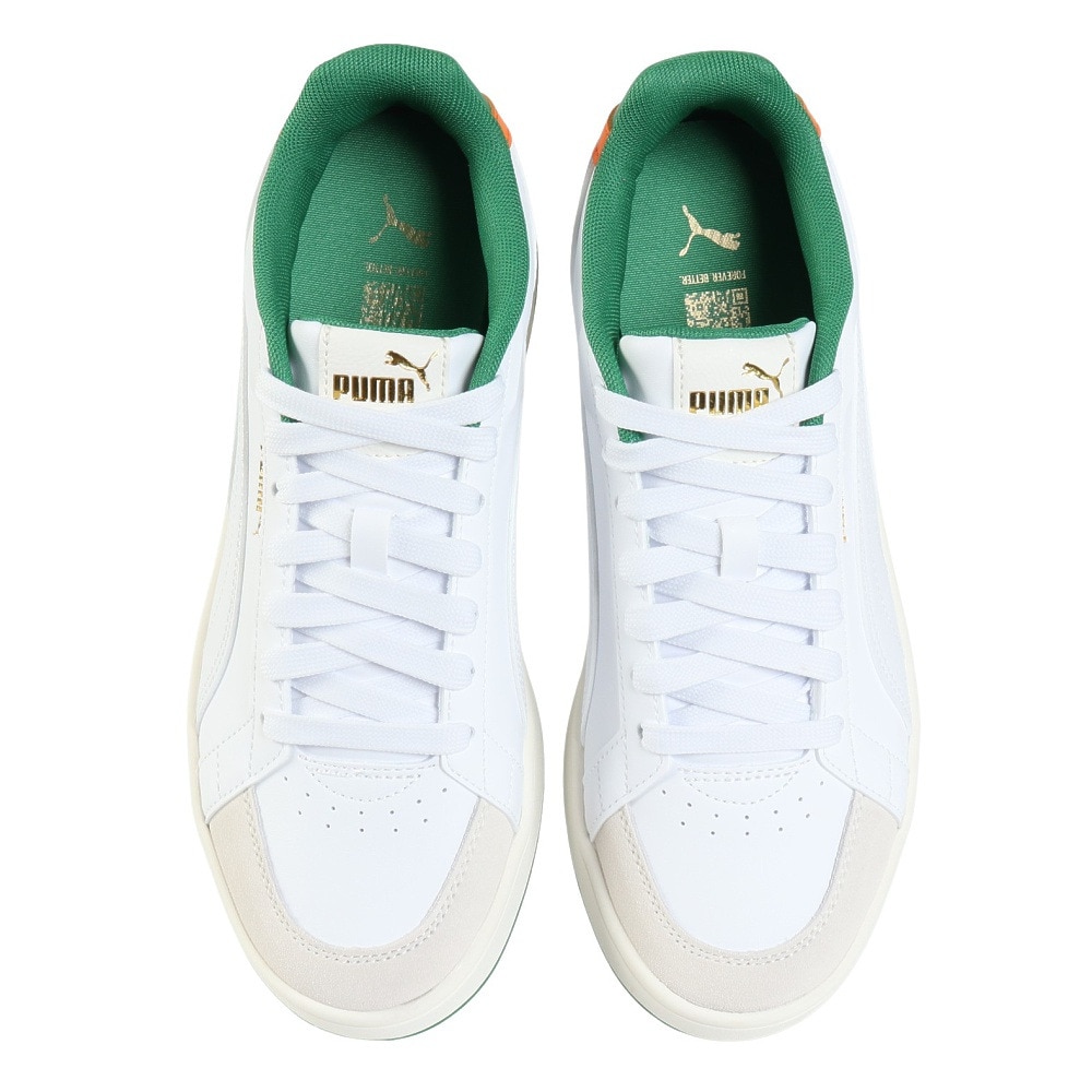プーマ（PUMA）（メンズ）スニーカー スポーツシューズ コート クラシコ スポーツ ホワイト グリーン 40073103 スポーツ カジュアル シューズ ストリート