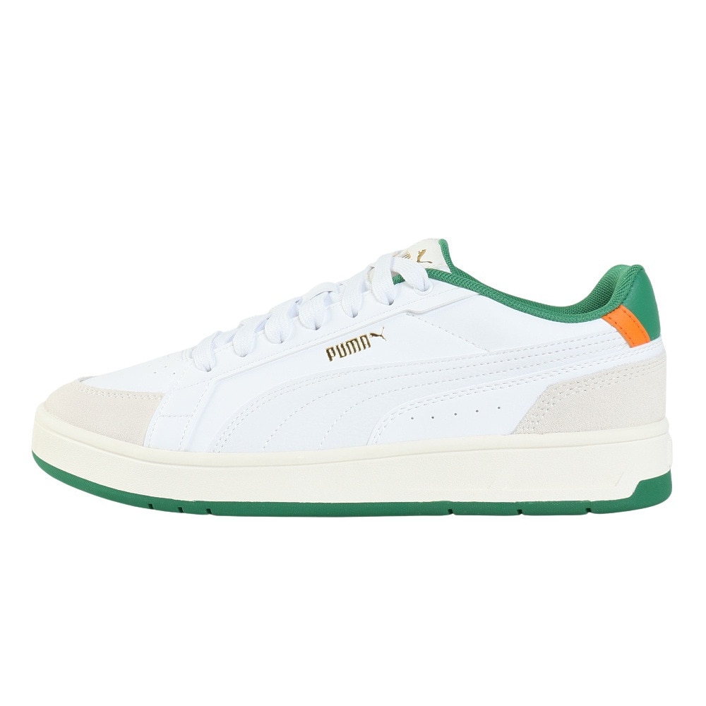 プーマ（PUMA）（メンズ）スニーカー スポーツシューズ コート クラシコ スポーツ ホワイト グリーン 40073103 スポーツ カジュアル シューズ ストリート