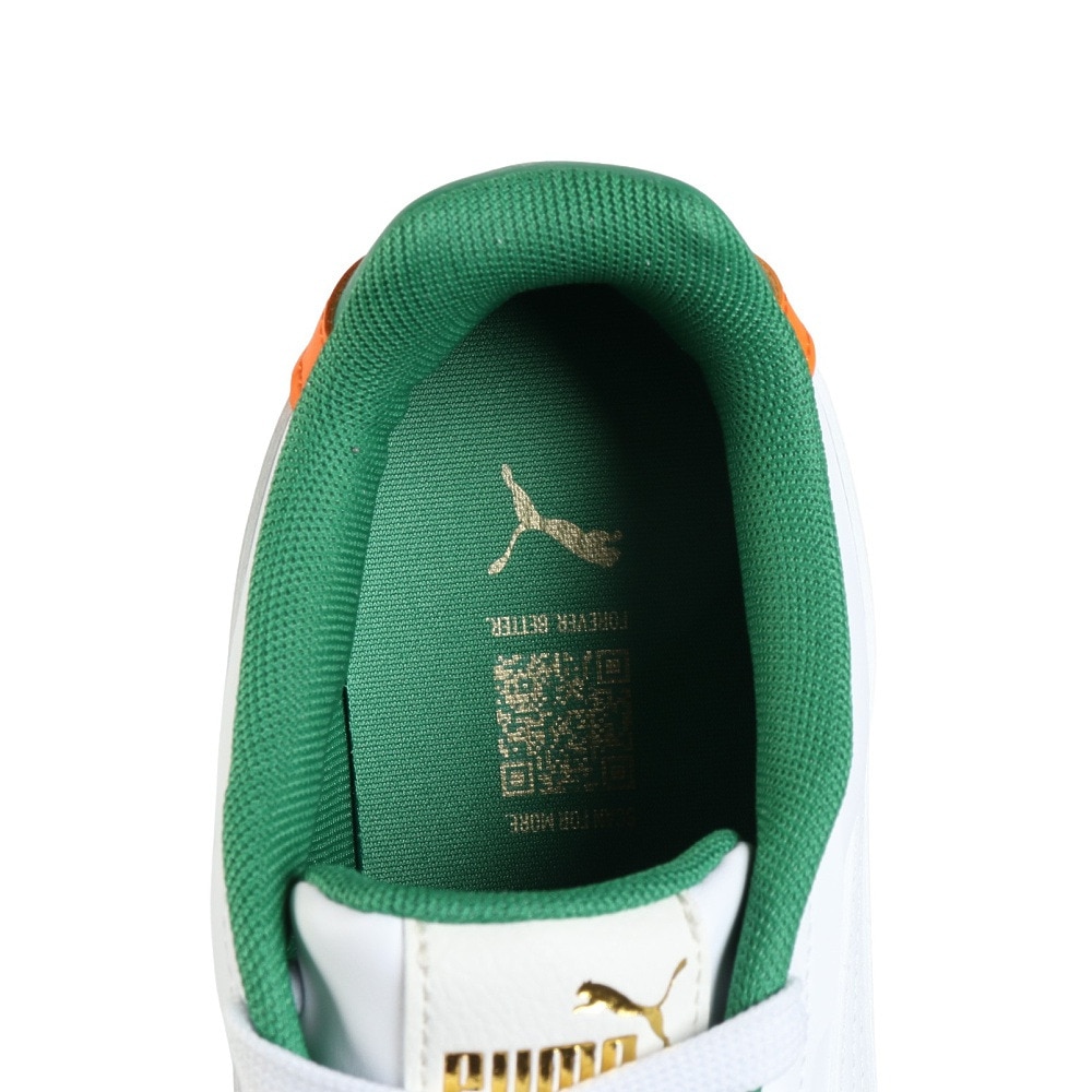 プーマ（PUMA）（メンズ）スニーカー スポーツシューズ コート クラシコ スポーツ ホワイト グリーン 40073103 スポーツ カジュアル シューズ ストリート