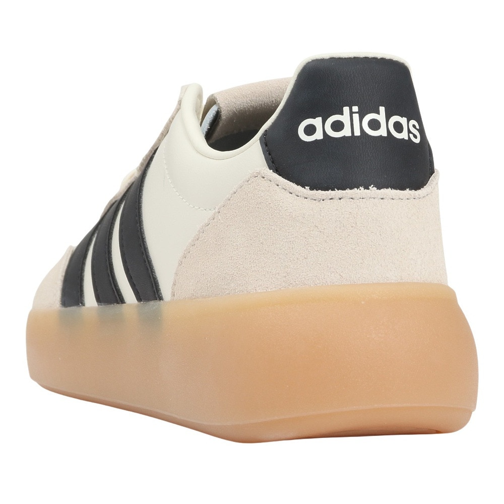 アディダス（adidas）（メンズ、レディース）スニーカー スポーツシューズ バレダ デコード ベージュ ブラック JR1227 スポーツ カジュアルシューズ