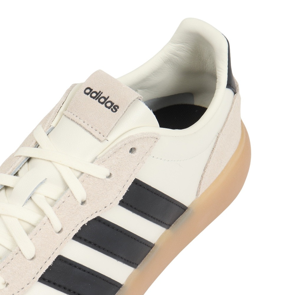 アディダス（adidas）（メンズ、レディース）スニーカー スポーツシューズ バレダ デコード ベージュ ブラック JR1227 スポーツ カジュアルシューズ