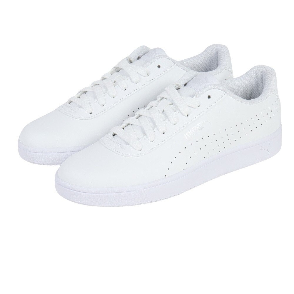 プーマ プーマ Puma メンズ レディース コート ピュア Court Pure ホワイト 白 01 スポーツシューズ 通学 学生 メンズ レディース シューズ スニーカー スポーツ用品はスーパースポーツゼビオ