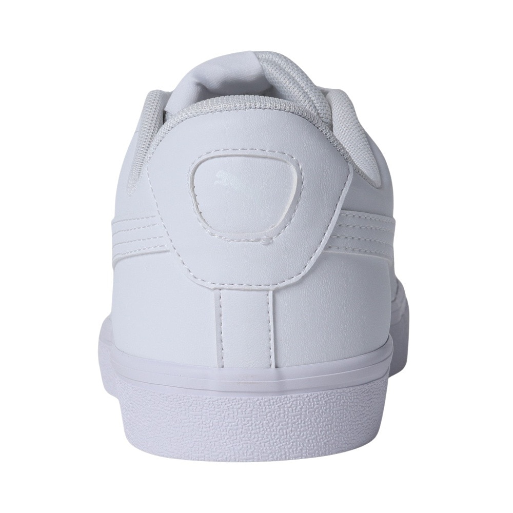 プーマ（PUMA）（メンズ、レディース）スニーカー Vコートバルク ホワイト 38990701 スポーツ シューズ クッション性  シンプル 学校 部活 登校 通学 白靴