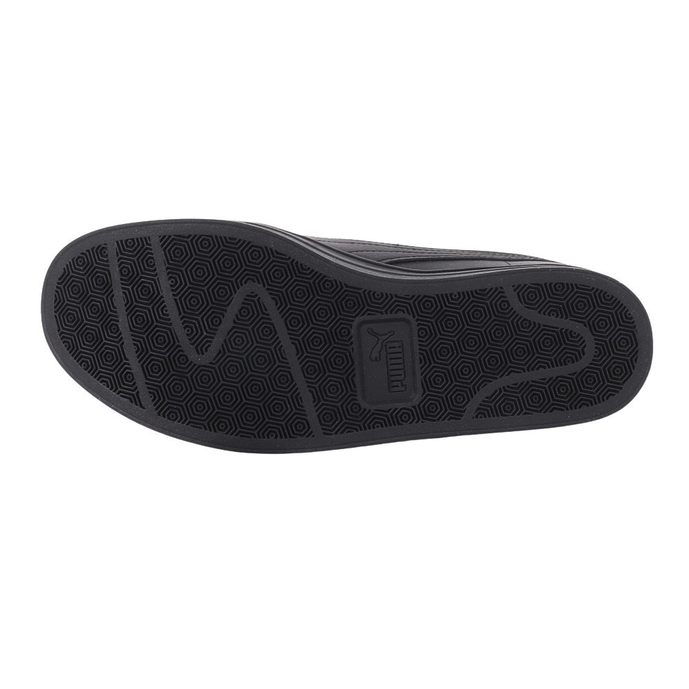 プーマ（PUMA）（メンズ）スニーカー スマッシュ VULC V3 ブラック 38075201 カジュアル スポーツ シューズ 屈曲性 シンプル コーディネイト