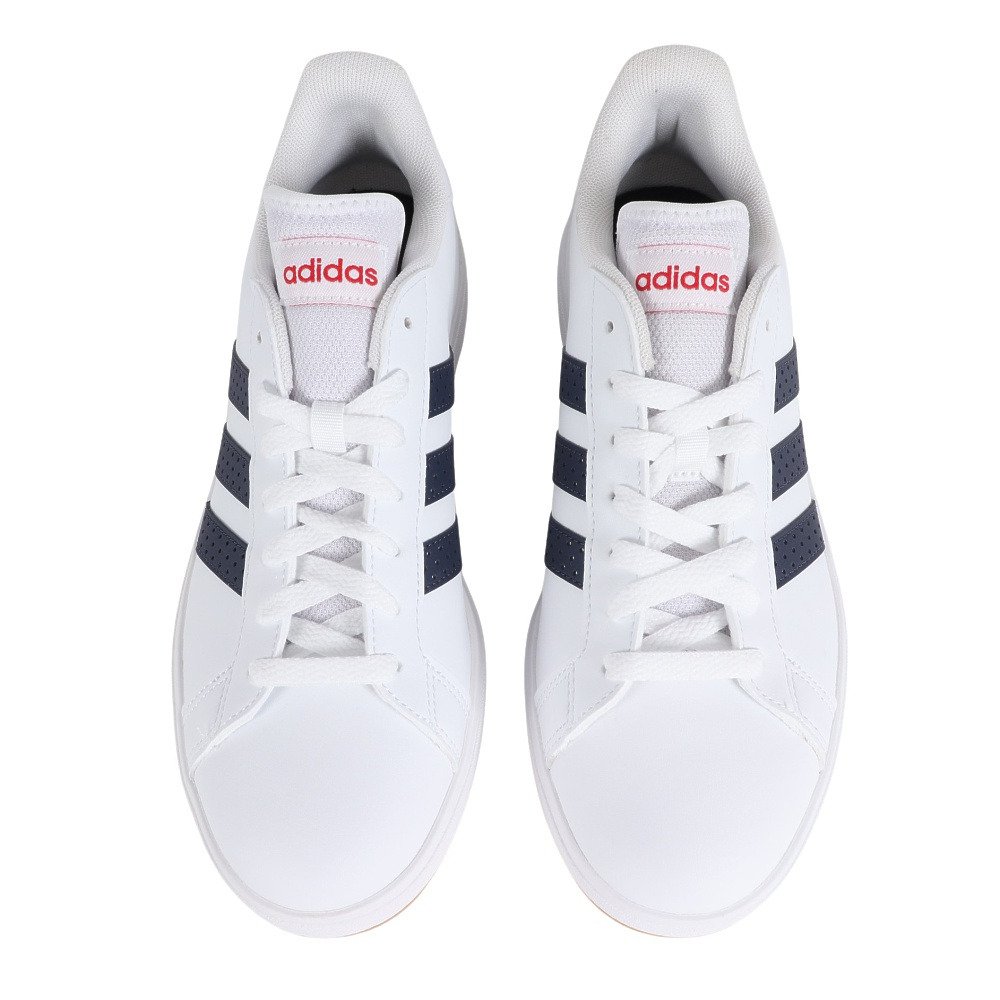 アディダス（adidas）（メンズ、レディース）スニーカー スポーツシューズ テニス グランドコート ライフスタイル コート カジュアル MDA21-HR0230